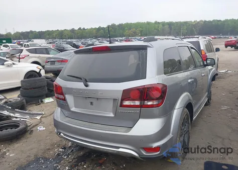 2020 Dodge Journey Crossroad из США, поврежденный, VIN 3C4PDCGB6LT206636